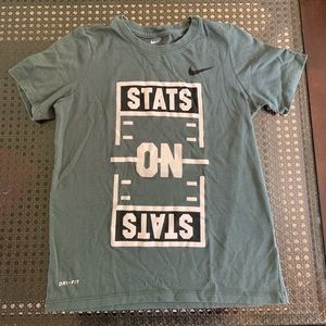 Nike Boys “stats on stats” shirt